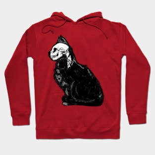 Kitty Cat Skull Hoodie